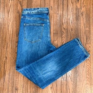 Classic Straight-Leg Blue Jeans